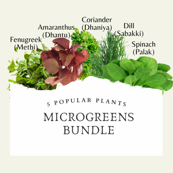 organic microgreen bundle